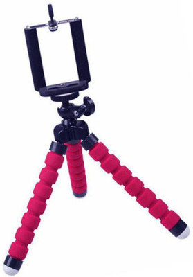 

Klick n Shop Mini Flexi Tripod(Red, Supports Up to 500 g)