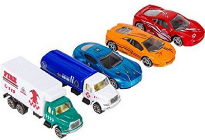 

Fabofly Wonder Wheel Die Cast Car Gift Pack (Set of 5) for kids(Multicolor)