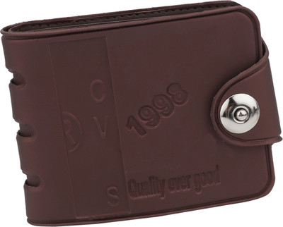 

Peacock Mundkar Boys Brown Artificial Leather Wallet(8 Card Slots)