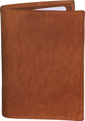 

Style 98 Men Tan Genuine Leather Wallet(12 Card Slots)