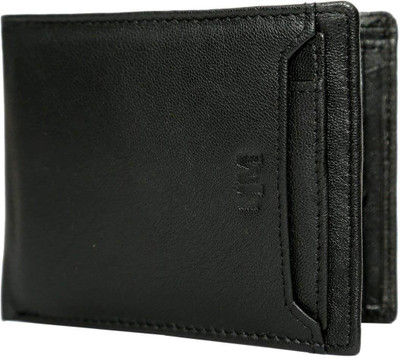 

Hidemaxx Men Black Genuine Leather Wallet(5 Card Slots)