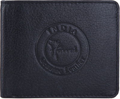 

Hawai Men Black Genuine Leather Wallet(7 Card Slots)