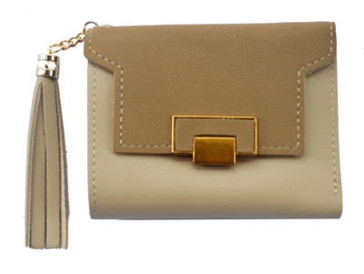 

JG Shoppe Women Casual Beige Artificial Leather Wallet(7 Card Slots), Brown