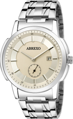 

Abrexo Abx2084-BG BEIGE Date & Chronograph Watch - For Men