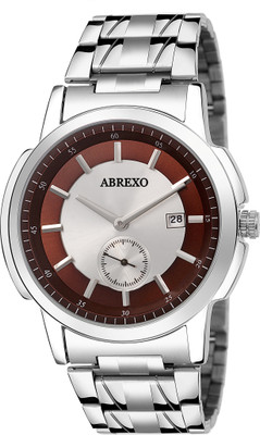 

Abrexo Abx2084-BR BROWN Date & Chronograph Watch - For Men