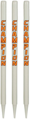 

QUINERGYS ™ Pletinum High Grade "A" BCC Wooden Stumps and Bails(White)