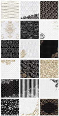 

Paper Pep Eno Greeting Pattern Scrapbooking Paper Pack 8" X 8" Bloom Flowers