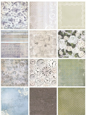 

Paper Pep Eno Greeting Pattern Scrapbooking Paper Pack 12" X 12" Design 25