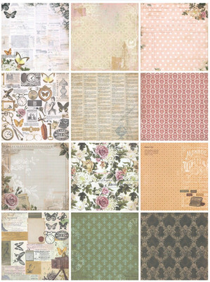 

Paper Pep Eno Greeting Pattern Scrapbooking Paper Pack 6" X 6" Design 18