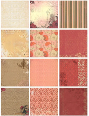 

Paper Pep Eno Greeting Pattern Scrapbooking Paper Pack 12" X 12" Design 22
