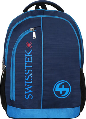 Swisstek Laptop Back Pack 25 L Laptop Backpack(Blue)