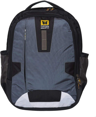 Liviya SB118-2 34 L Backpack(Grey, Black)