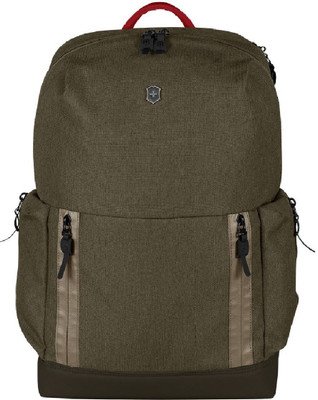 

Victorinox Deluxe Laptop Backpack, Olive 21 L Laptop Backpack(Brown)