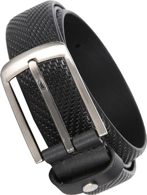 

Van Heusen Men Casual Black Genuine Leather Belt