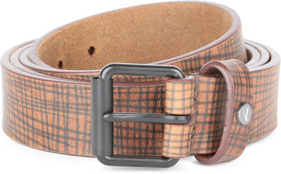 

Van Heusen Men Casual Brown Genuine Leather Belt