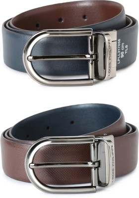 

Louis Philippe Men Formal Blue Genuine Leather Reversible Belt, Navy, Louis Philippe Men Formal Blue, Brown Genuine Leather Reversible Belt, Navy, Louis Philippe Men Formal Blue Genuine Leather Reversible Belt, Navy