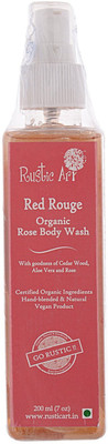 

Ruistic Art Organic Rose Body Wash(200 ml)
