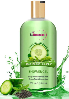 

St.Botanica Green Tea and Cucumber Luxury Shower Gel(300 ml)