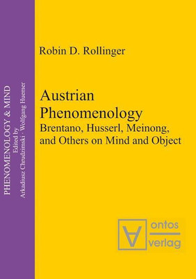Austrian Phenomenology(English, Hardcover, Rollinger Robin D.)