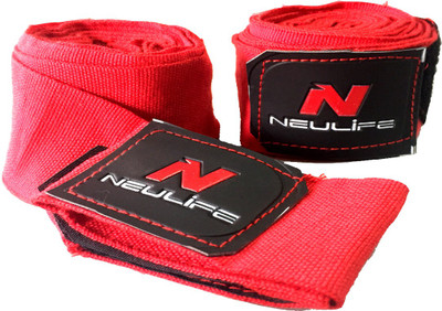 

Neulife Boxing / Weight Lifting Hand Wrap Lenth 3meter Red Boxing Hand Wrap(Red, 118 inch)