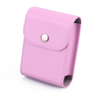

Caiul Instax Mini 70 7s 8 8+ 9 90 25 26 50s, PU Leather Case Bag (pink) Camera Bag(Pink)