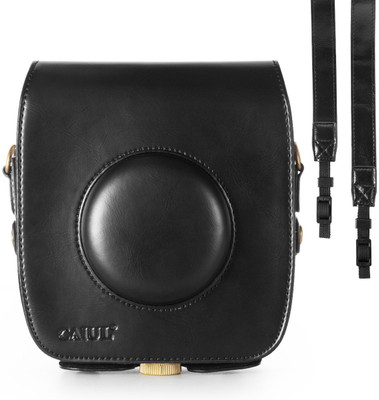 

Caiul Instax Mini Vintage PU Leather Square SQ10 Hybrid (Black) Camera Bag(Black)