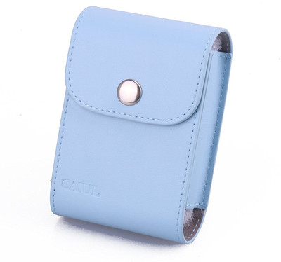 

Caiul PU Leather Instax Mini Film case 70 7s 8 90 25 50s Blue Camera Bag(Blue)