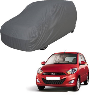 ZAZ Enterprises Car Cover For Hyundai i10 (Without Mirror Pockets)(Grey, For 2018 Models)