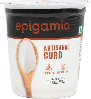 

Epigamia Artisanal Plain Curd(400 g)