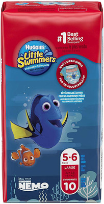 

Huggies Little Swimmers Disposable Swimpants Large - L(10 Pieces)