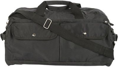 

Spectrum Group (Expandable) Travel Bag Ultra Light Weight Imported Travel Duffel Bag(Black)