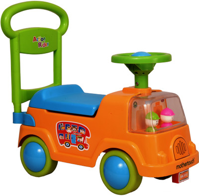 

Mothertouch Action Rider Orange Jeep Non Battery Operated Ride On(Orange)