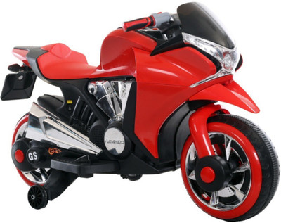 Kids Bike Battery Operated Ride On(Maroon), Red