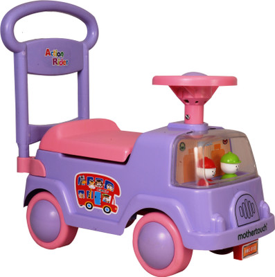 

Mothertouch Action Rider Violet Jeep Non Battery Operated Ride On(Purple)