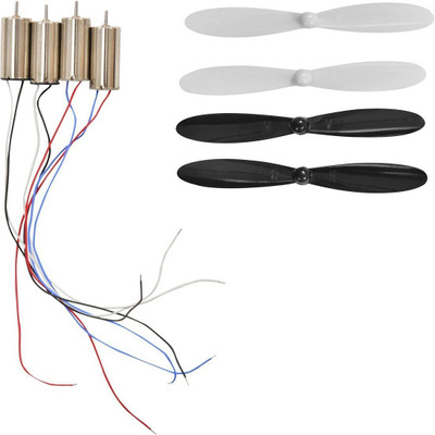 

Robocraze Coreless Motor and Propeller, Set of 4 - 8mm X 20mm Electronic Components Electronic Hobby Kit