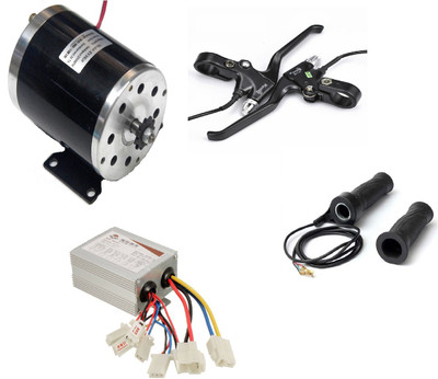 

ROBOTONLINESTORE MY1020 36V 1000W electric bike kit , electric bike motor kit , electric scooter mid motor kit,Go kart motor kit Educational Electronic Hobby Kit