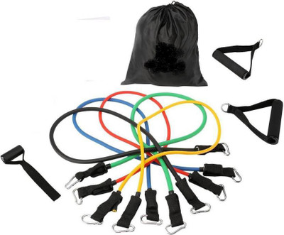 

GOCART 8pcs Resistance Bands Resistance Band(Multicolor, Pack of 8)