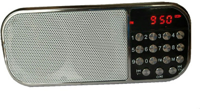 

NZ high sound fm radio ss48 with digital clock support memory card, usb pendrive headphone out FM Radio(Red)