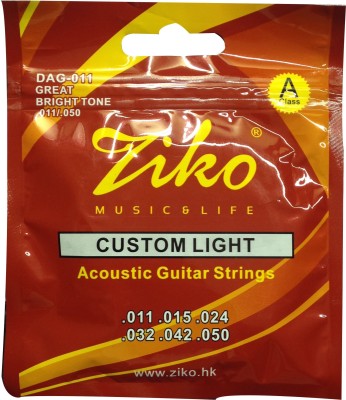 Ziko Acoustic DAG-011 Guitar String(6 Strings)