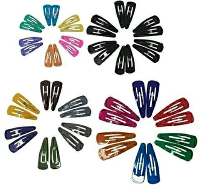 

shiviksha tic tac hair clips set of forty eight Tic Tac Clip(Multicolor)