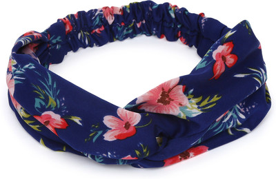 

SVAZ Floral Printed Turban Band Hair Accessories Head Band(Multicolor)
