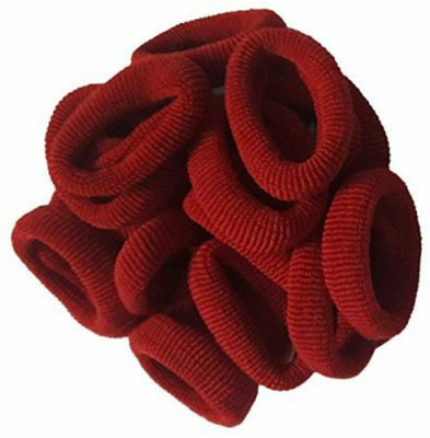 

shiviksha Hair rubber band pack of 50 Rubber Band(Red)