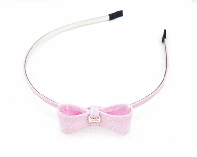 fairytale shimmer bow hair band Head Band(Pink)