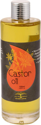 

All Naturals Castor Oil 100ml - Cold Pressed Pure & Undiluted for Dry Skin & Hairfall Hair Oil(100 ml)