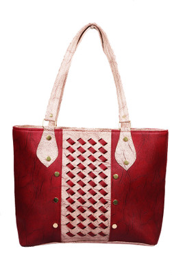

Ankita Fashion World Shoulder Bag(Maroon, Beige), Beige;maroon