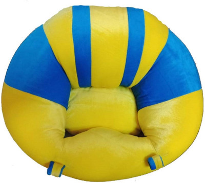 

VAISHNO Baby Training Supporting Seat to Learn Sitting Inflatable Sofa/ Chair(Yellow, Blue)