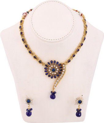 

My Design Copper Jewel Set(Blue, White)