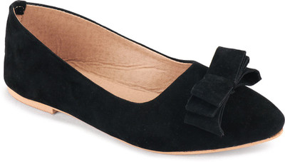 

SHOPPER SHINE Girls Slip on Ballerinas(Black