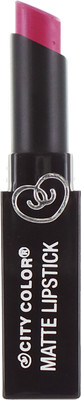 

CITY COLOR Matte Lipstick L0050D - Pack of 3(Pink Violet)