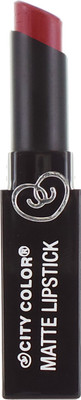 

CITY COLOR Matte Lipstick L0050C - Pack of 3(Wine)